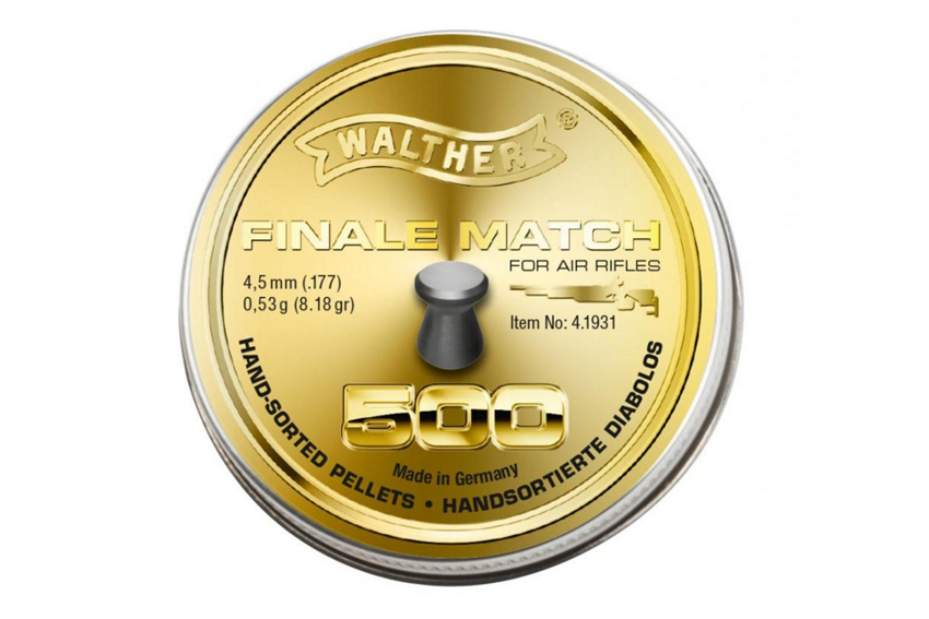 Walther Finale Match pellets - for air rifles - Lucky Hunter